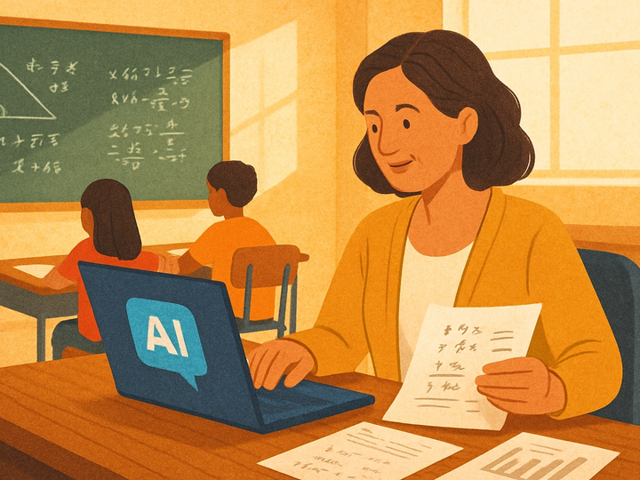 Editorial illustration for AI for School Administrators: A Practical Guide to Safer, Faster Operations.